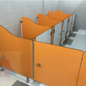 VÁCH NGĂN VỆ SINH MẦM NON 
