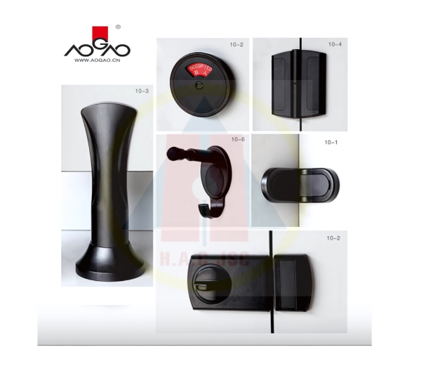 Bộ phụ kiện AOGAO 10 màu đen